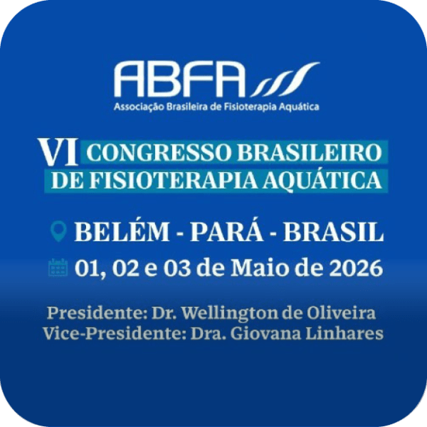 VI Congresso Brasileiro de Fisioterapia Aquática –&nbsp;2026
